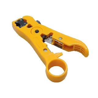 Alicate Decapador Universal De Cabos Utp Stp Amarelo Ht-310