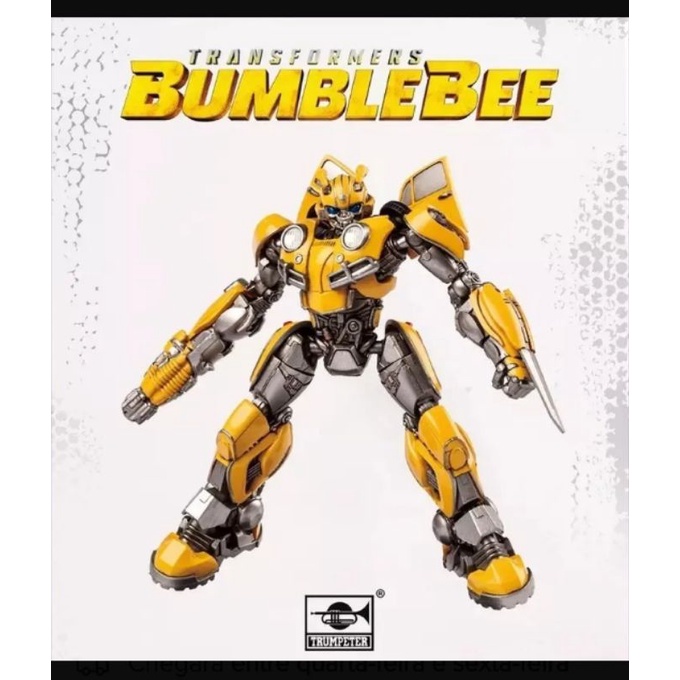 Transformers One Blokees Model Kit | Bumblebee (B-127) Con Luci | 96 Pezzi, 20 Giunti Snodati | Giocattolo Da Montare Senza Colla