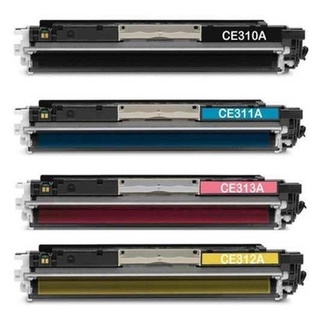 Kit 4 Toner Compatível 126a Cp1025 M175