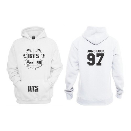 Moletom do bts store branco