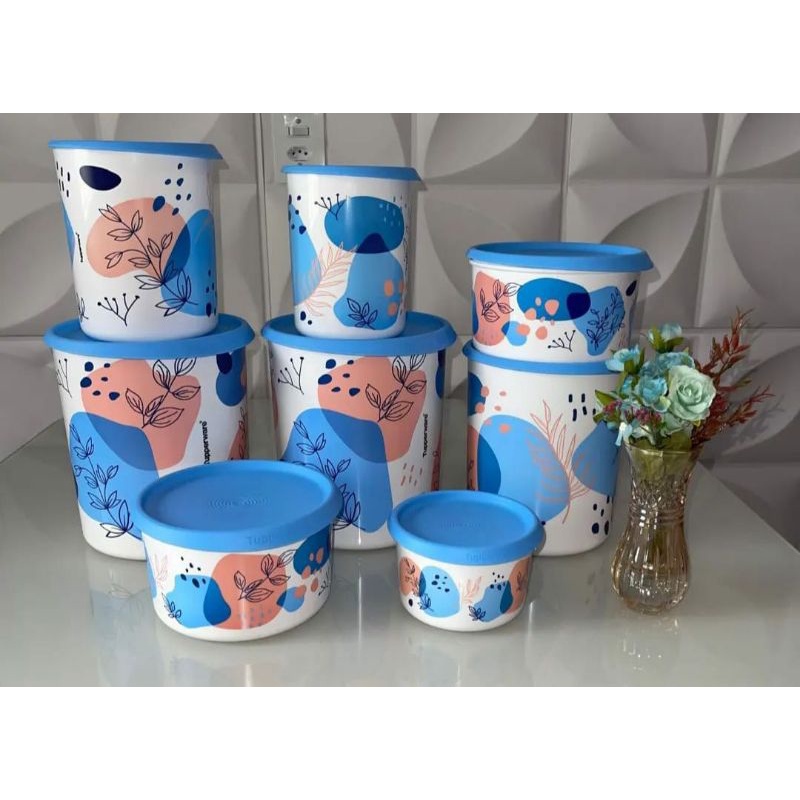 Tupperware / Instantânea Toque Mágico Encanto / Estampa azul | Shopee ...