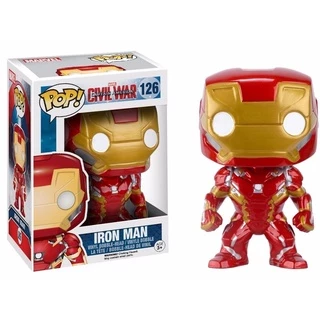 Funko Pop Civil - War Iron Man 126 Novo Original em Oferta na Shopee