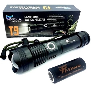 Lanterna Led Xml T9 Tatica Militar Original
