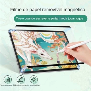 PaperLike Filme Tipo Papel Magnético Película Protetora Destacável 11 Polegada 12,9 Pintada À Mão 10,5 De Escrita 7/8 Adequado Para iPad