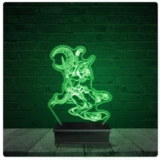 Luminária Abajur Acrílico Led - Soraka League Of Legends LOL