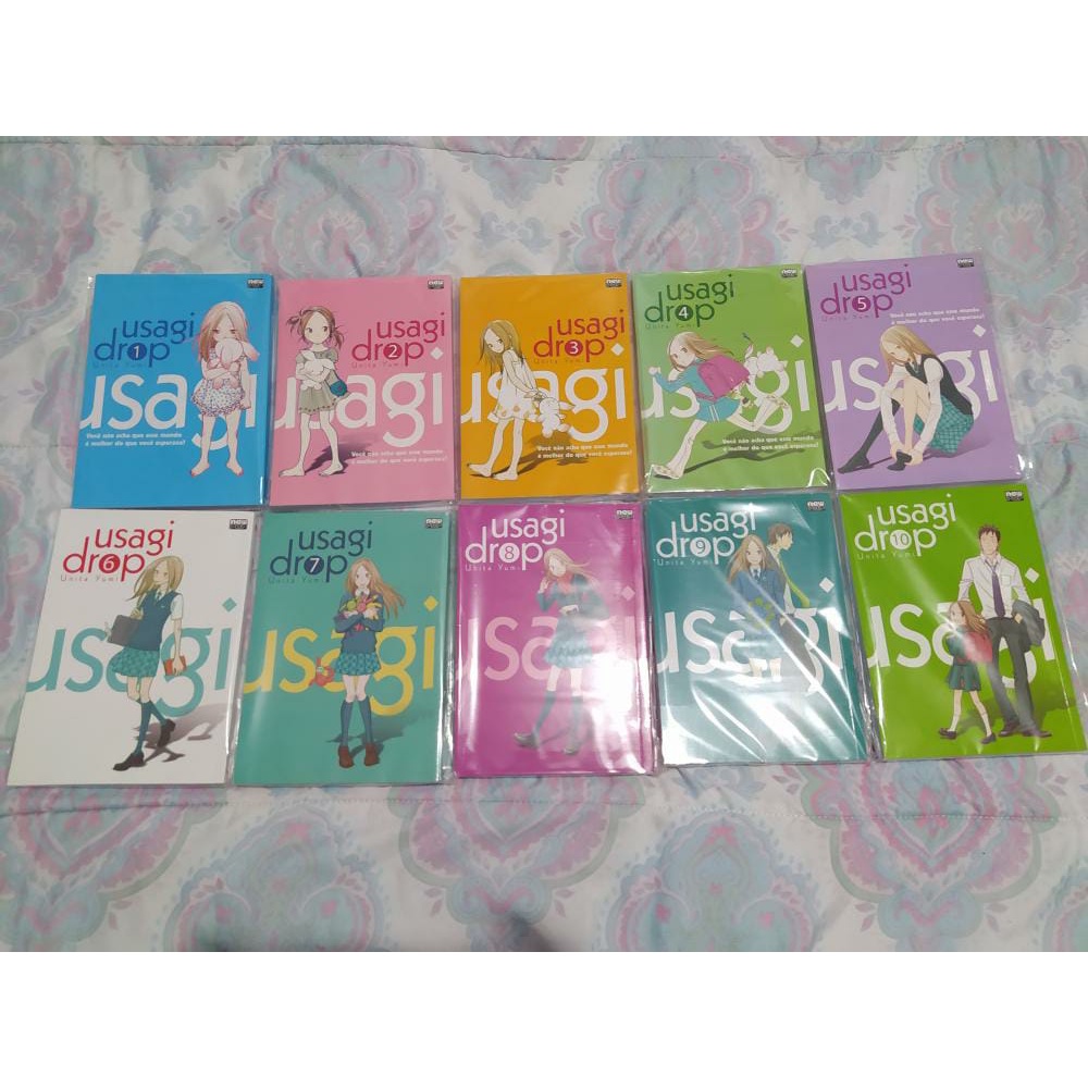 Usagi Drop (10 volumes) Coleção Completa