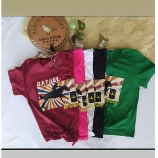 T-shirts Country com amarração