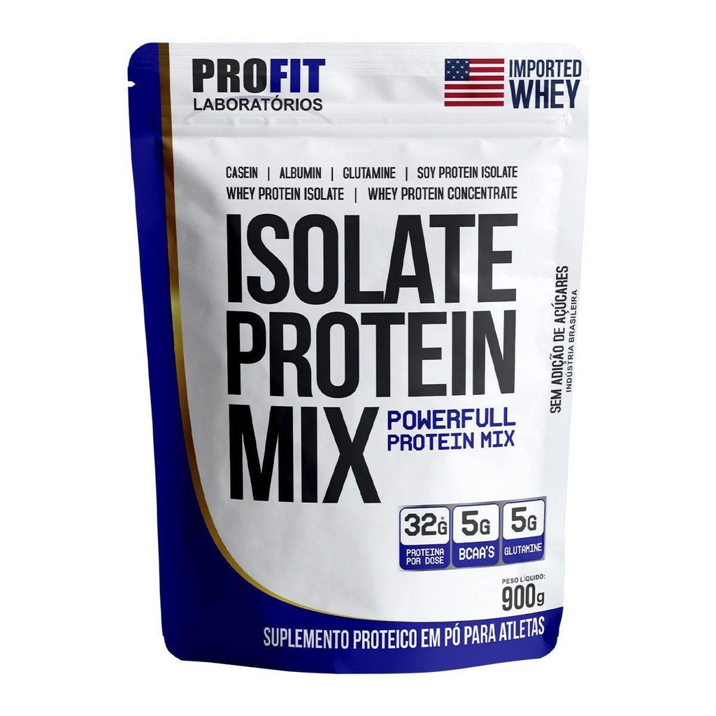 Whey Isolate Protein Mix Refil 900g PROTEINA ISOLADO – Profit Labs AO