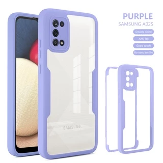 Capinha 360 Full Case Capa Do Telefone Para Samsung Galaxy A53 5G A33 5G A30 A20 A51 4G A71 4G M52 5G Macio Protetor Frontal + Tampa Traseira À Prova De Choque