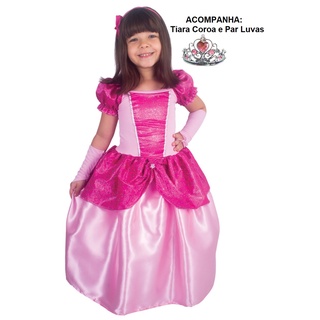 Fantasia Luxo Pequena Sereia (com tiara) (infantil) R$119,90