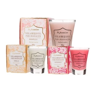 Vela Beijável P/ Massagem La Passion - 40g