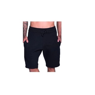 Bermuda Short Moletom Masculino Feminino Casual Verão Academia Suplemento