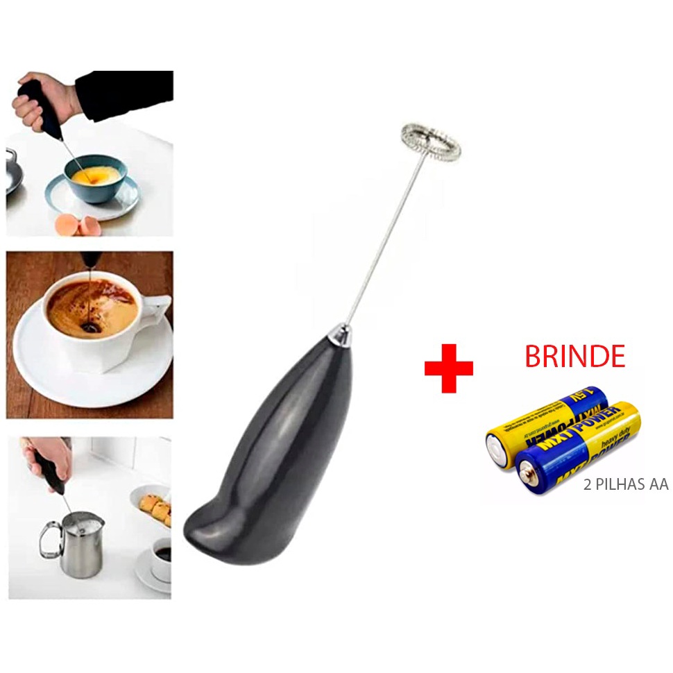 Mini mixer misturador de bebidas portatil elétrico espumador café,milk