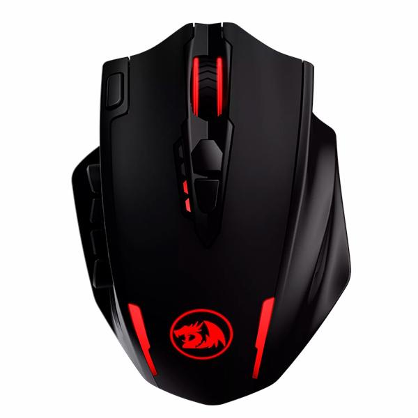 Mouse Gamer Redragon M913 Impact Elite Wireless RGB - Preto