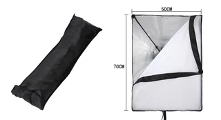 Softbox 50x70cm Com Soquete E-27