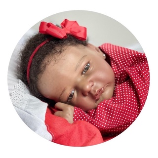 Boneca Bebê Reborn Negra Morena Original 100% Silicone