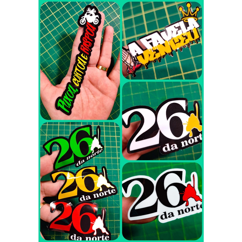 Adesivo Mandrake 26 da norte puxou cortou raspou grau Moto Carro Bike ...