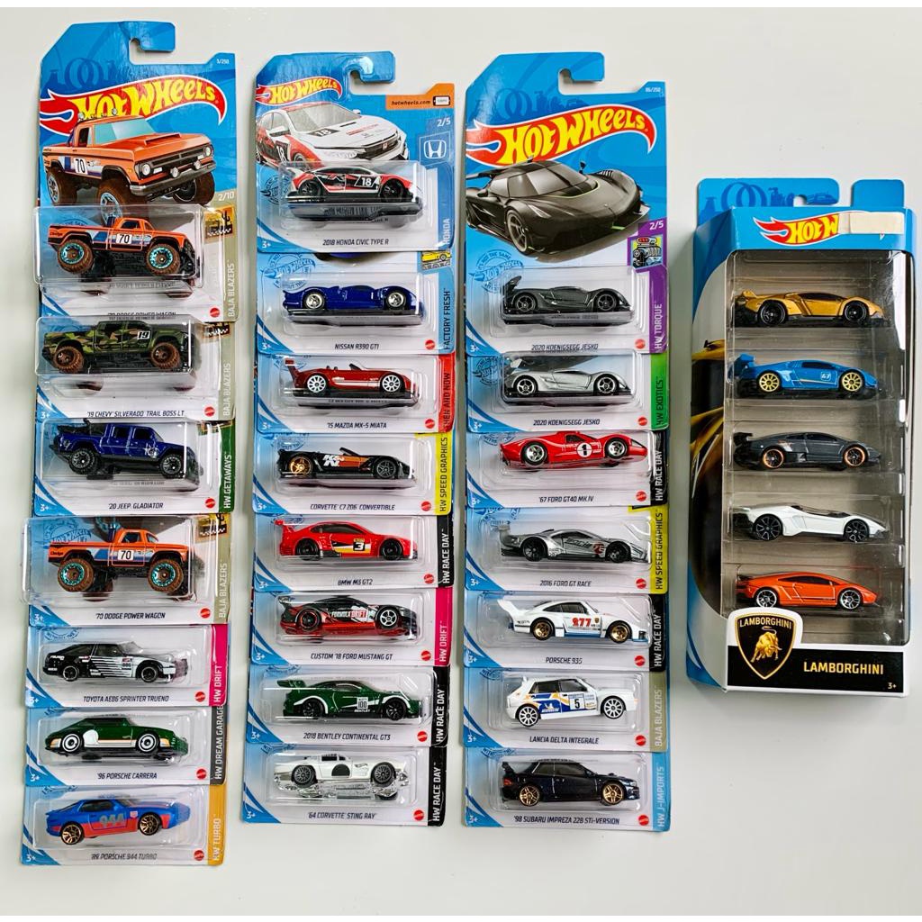 Kit 10 Carrinhos Hot Wheels Original Atacado Sem Repetição