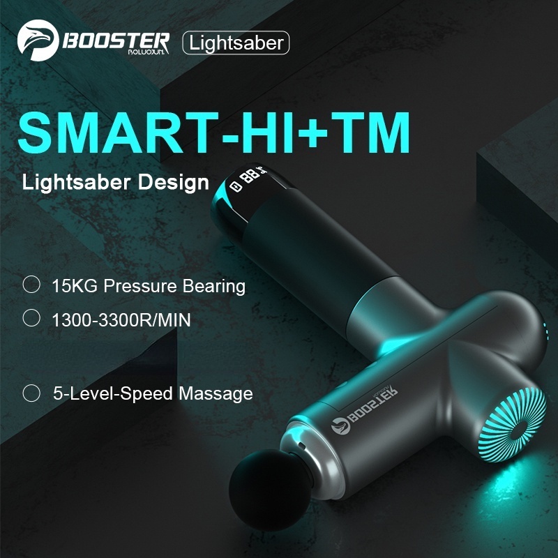 Booster Lightsaber Massage Gun N Veis Speed Electric Body Massager Smart Hit Fitness Al Vio