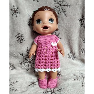 Sapatinho de croche para boneca best sale baby alive