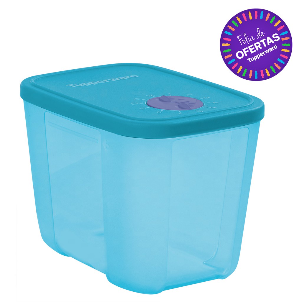 FREEZER TIME 1L AZUL - TUPPERWARE | Shopee Brasil