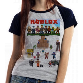 Camisa Roblox Game Jogo 100% Algodão Personagem Skin Player