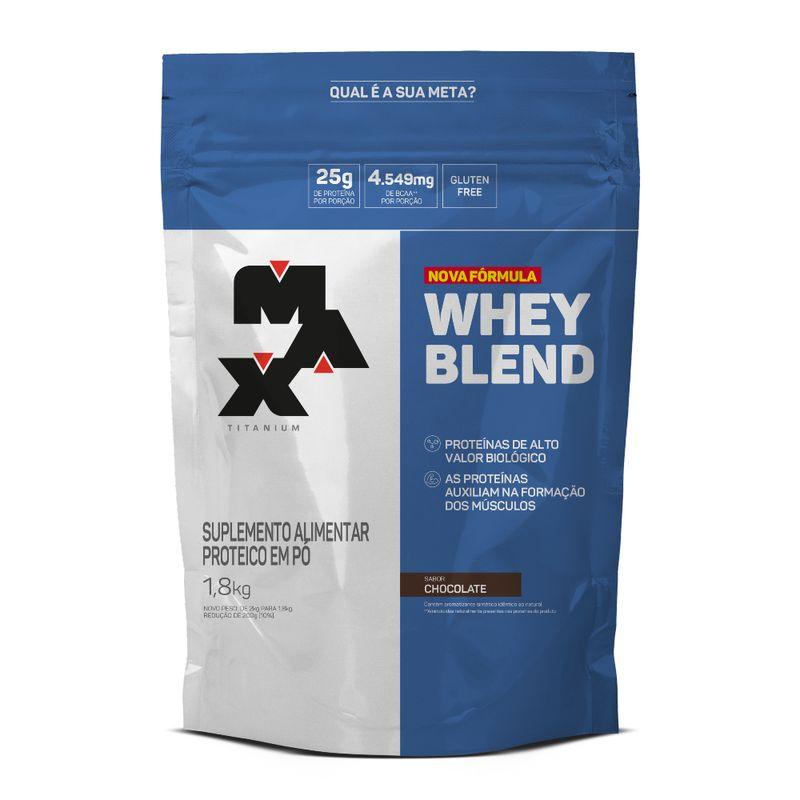 Whey Blend Refil 1,8Kg Max Titanium