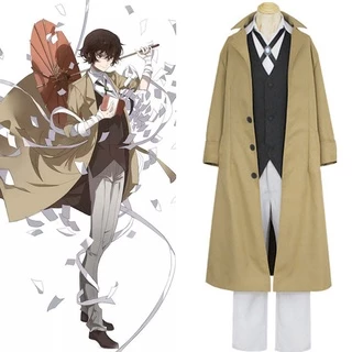 Anime Bungo Cachorro De Ruas Dazai Osamu Cosplay Fantasia Roupas De Halloween Parque Traje