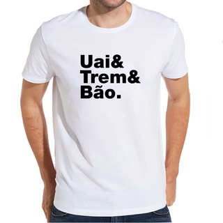Camiseta Frases Uai Sô - Minas Gerais - Gíria Mineira - Frase Engraçada  (Azul Claro, PP)
