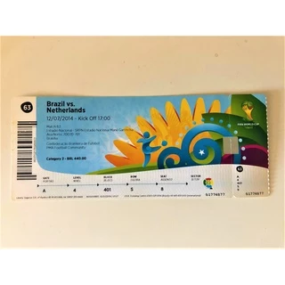 Ingresso Copa Do Mundo 2014 - Fifa - Brasil X Holanda