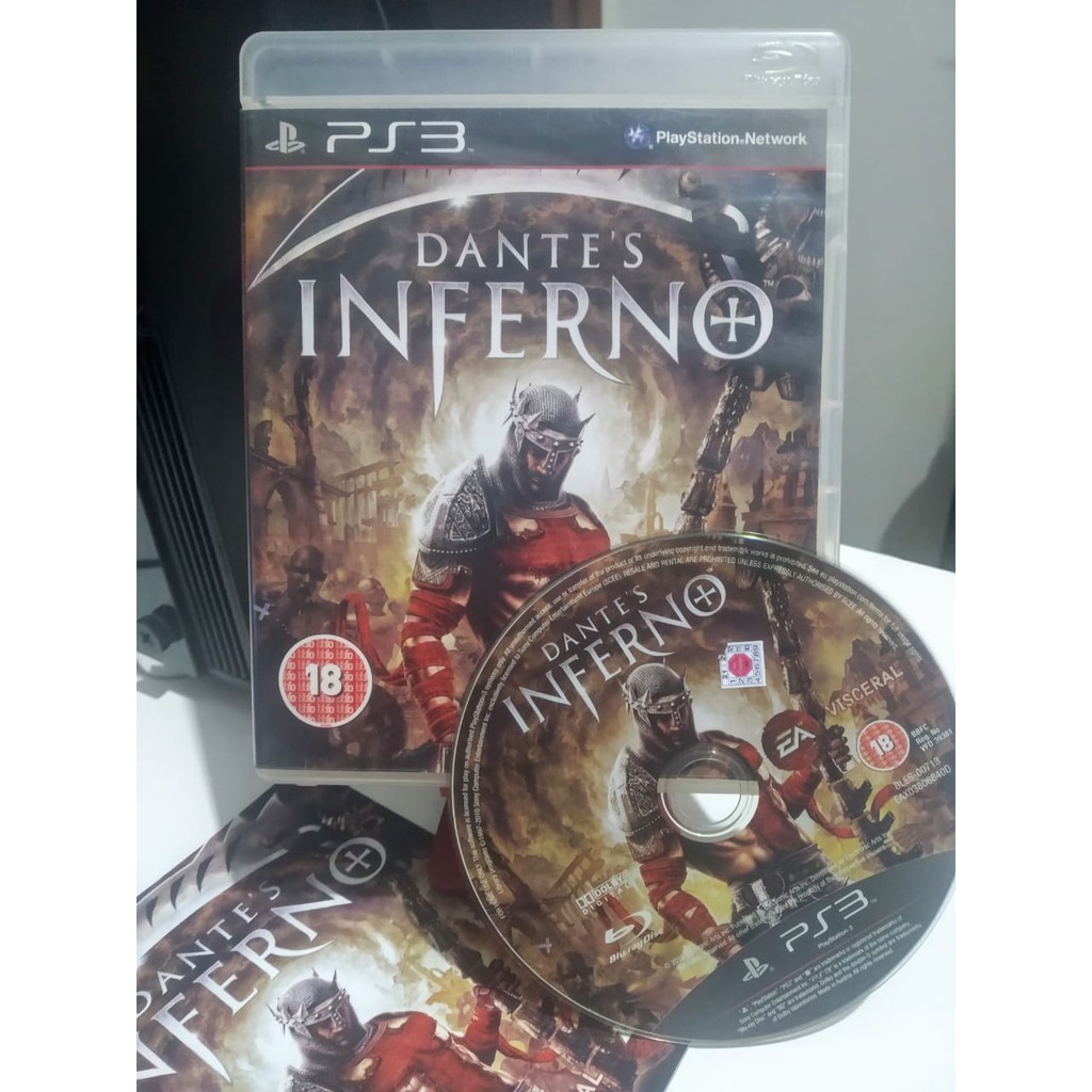 Dantes Inferno Jogos Ps3 PSN Digital Playstation 3