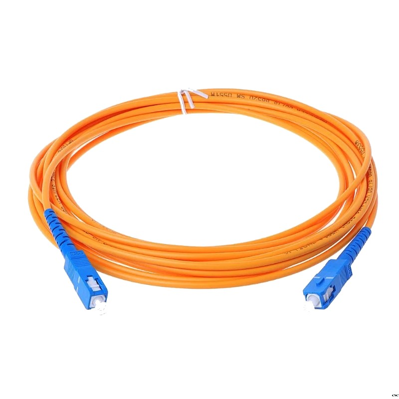 Cordão Óptico Patch Cord Simplex Sc Upc Upc 5M Para Fibra Óptica