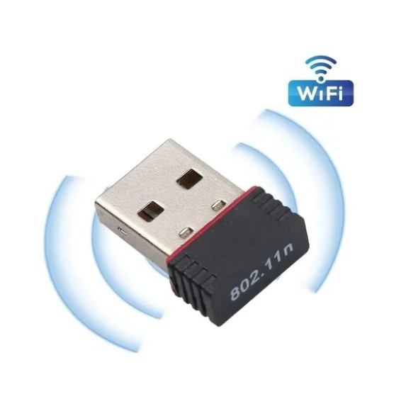 Mini Receptor Adaptador WiFi Wireless USB 2.4Ghz Sem fio para PC Notebook Computador