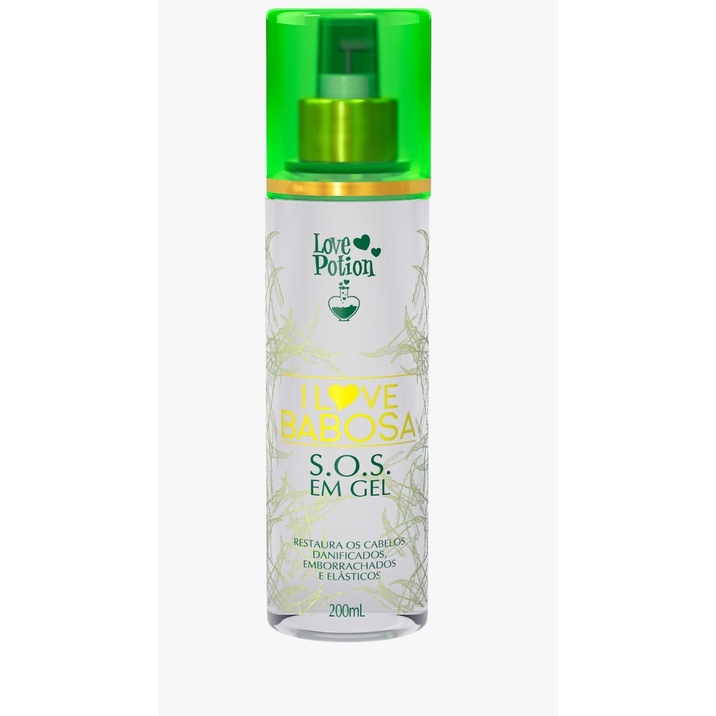 I Love Babosa S.O.S em Gel 200ml Love Potion