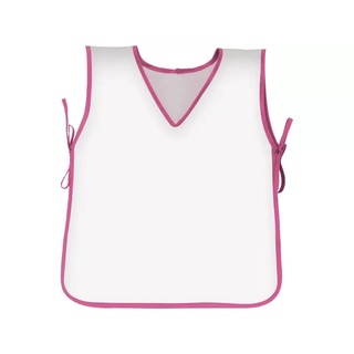 Avental Infantil Escolar sem Bolso DAC Rosa