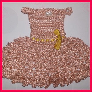 Crochê Para Barbie - Vestidos de Princesa Para Bonecas #1 