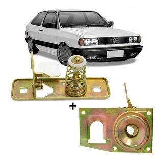 Kit Fechadura Inf Sup Capo Gol Voyage Parat Quadrado Apos 88