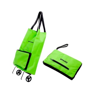 Sacola para Compras Feira Carrinho Dobrável com Rodas Shopbag GT083 Globalmix