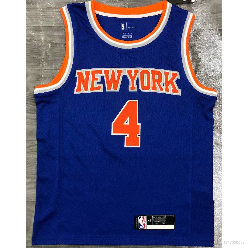 Hot Rose N-ba Jersey New York Nicks No . 4 Classic Colete Esportivo 