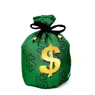 Peso de porta - Saco de dinheiro