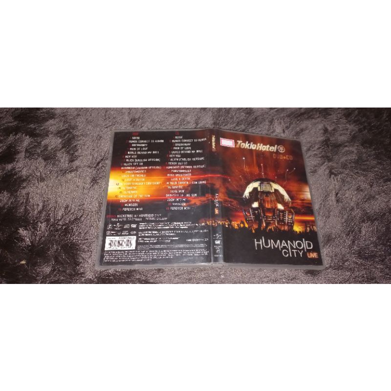 CD + DVD Tokio Hotel Humanoid City Live Shopee Brasil