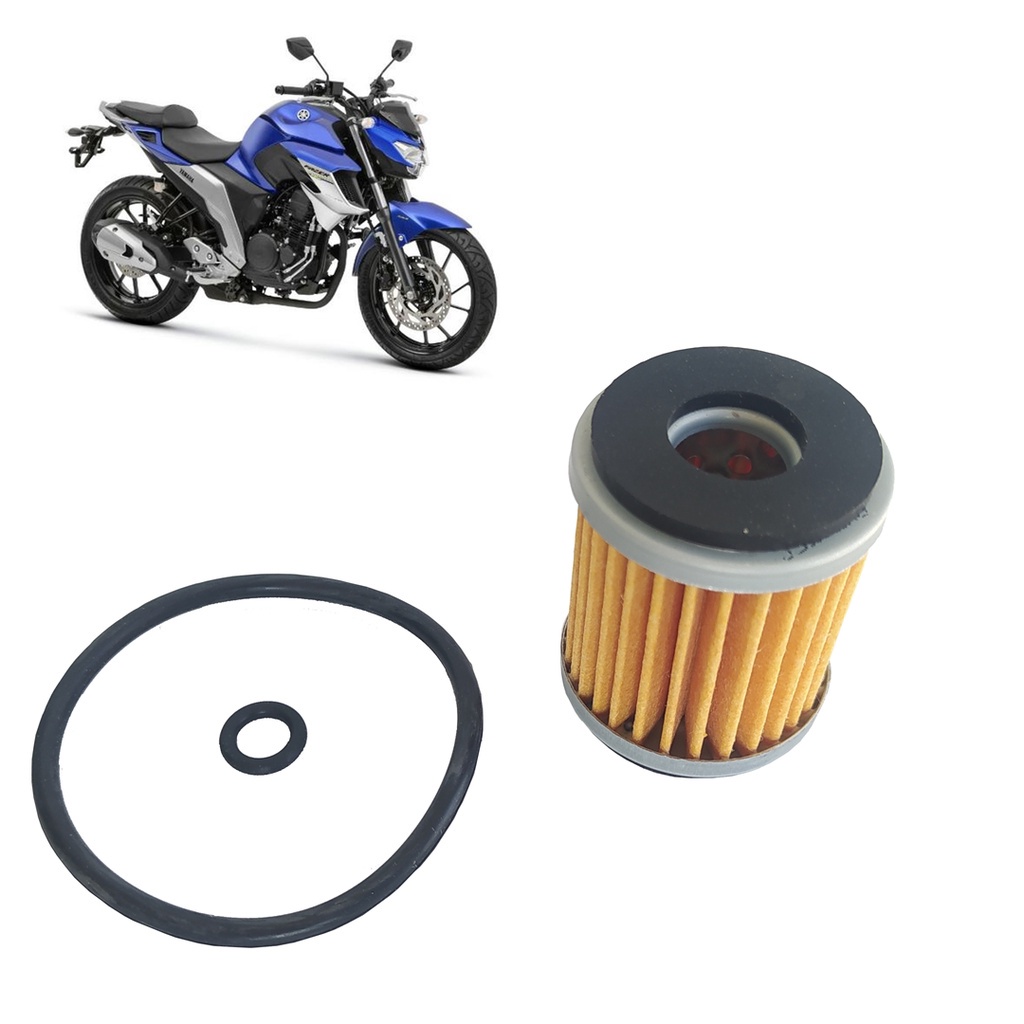 Filtro de Oleo Fazer 250 Fz 25 Autotec | Shopee Brasil
