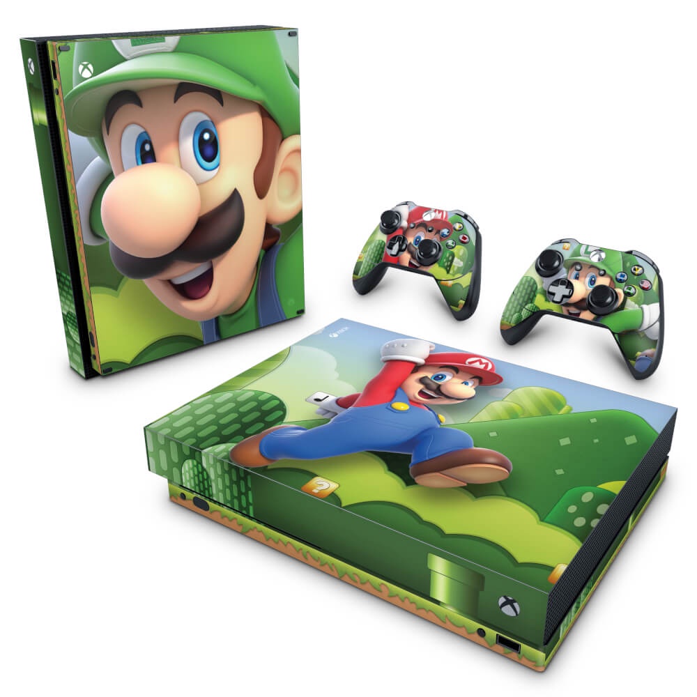 Skin Xbox 360 Controle - Super Mario Bros. - Pop Arte Skins