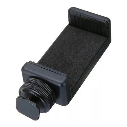 Sapata Suporte Celular Clipe Adaptador Dual Nuts Câmera Dslr