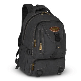 Mochila Masculina Escolar Notebook Reforçada Em Lona