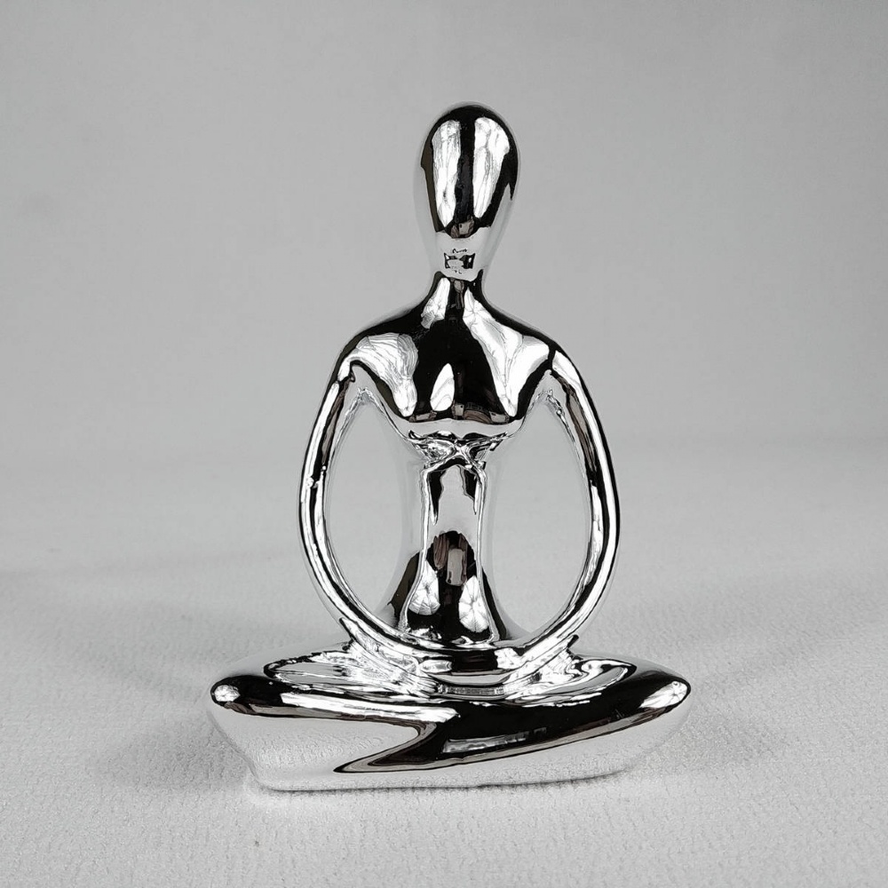 Namaste: The Five Elements in Yoga(中古品) Estátua Enfeite Decorativo Luxo Meditação Namaste Posições De Yoga