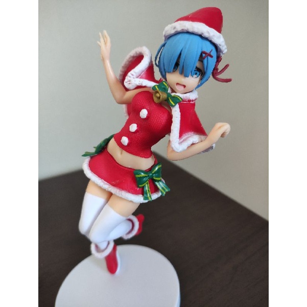 Boneca Rem Christmas Natal Action figure Taito Re Zero Starting Life