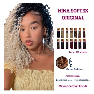 sintético cacheado nina softex crochet em Promoção na Shopee Brasil 2024