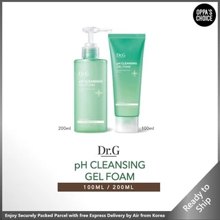 espuma gel DR.G pH Cleansing 100ml/200ml (de limpeza)
