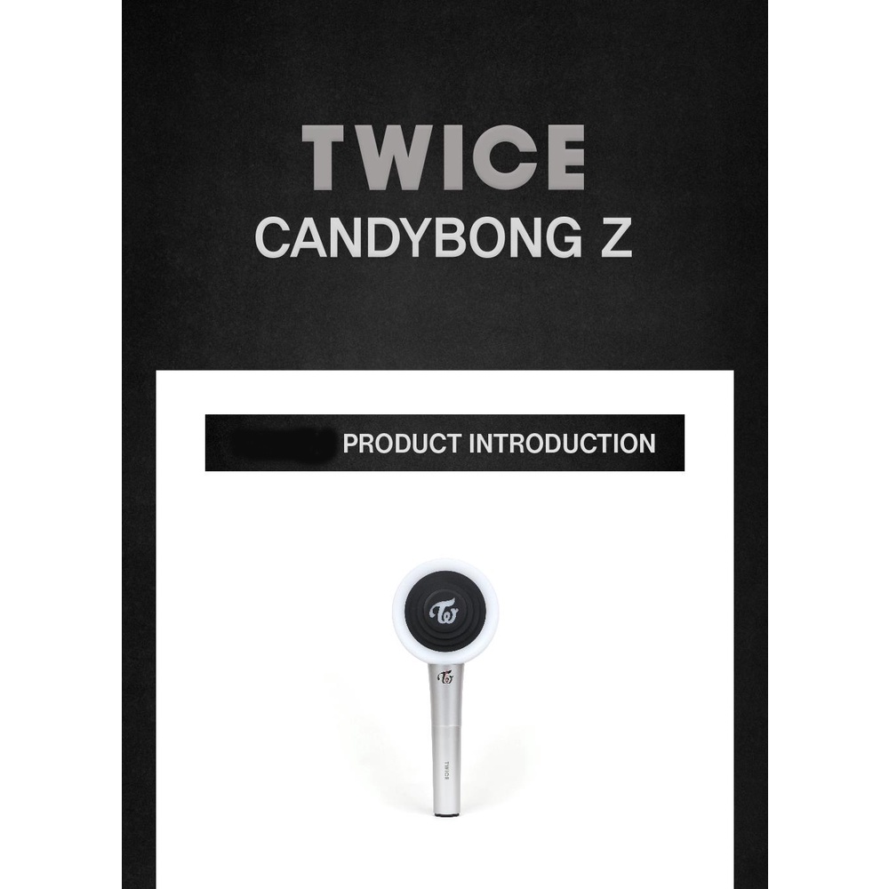 TWICE Official Lightstick - Candy Bong Z ( Candybong ) | Shopee Brasil